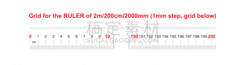 尺,计量器,厘米,2000,格子,单层台阶,中老年男人,数字1,数字2,校准