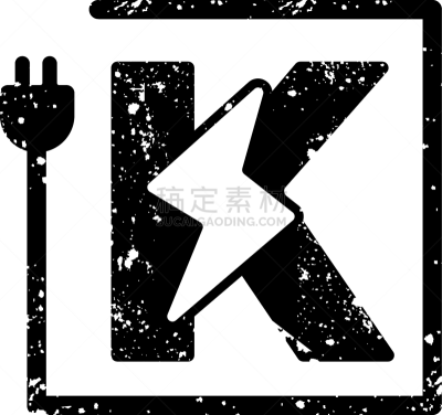 品牌名称,电,英文字母K,图标,闪光灯照明,商务,字母,华贵,信函