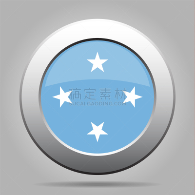密克罗尼西亚,按钮,分离着色,旅途,国内著名景点,Yap,闪亮的,金属,铬合金