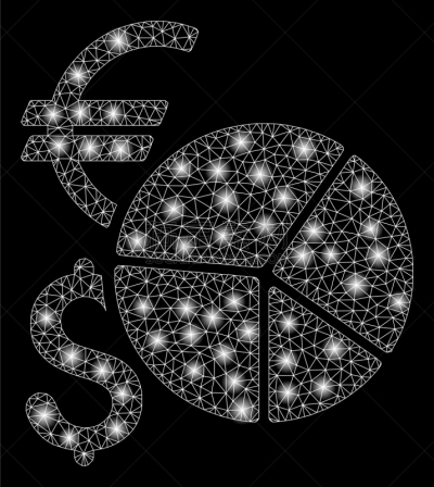 饼图,铁丝网,明亮,计算机网络,商务,图表,几何形状,点燃