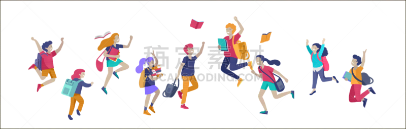 欢乐,幸福,未成年学生,非洲人,儿童,人,男孩,女孩,可爱的,跳