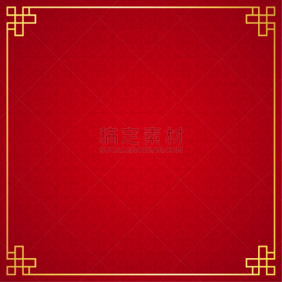 中国,绘画插图,矢量,东方人,装饰品,红色背景,国境线,贺卡,几何形状,传单