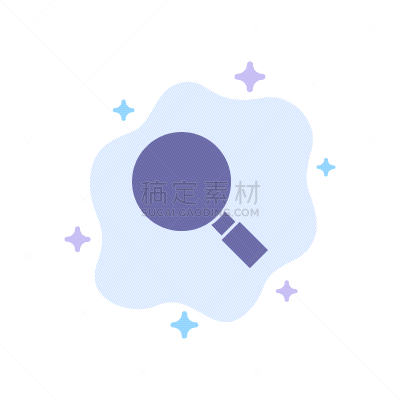 看,放大镜,蓝色,玻璃,图标,商务,焦点,视力,搜寻,渴望