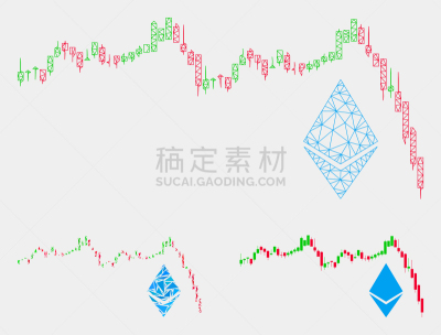 铁丝网,接线框,图表,以太坊,证券交易所,一个物体,三角形,式样,直的,落下