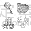 分离着色,图画书,品牌名称,华丽的,焦点,灰色,希腊,莫诺湖,古董,探索