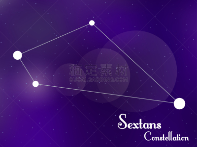 星座,太空,星星,绘画插图,星系,夜晚,矢量,天空,串