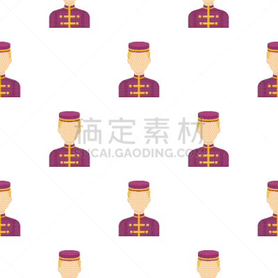 分离着色,白色,门童,计算机图标,时尚,漫画,制服,男人,图像,协助