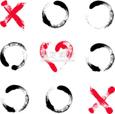 井字游戏,动物手,团体性运动,爱的,可爱的,数字0,周年纪念,绘制