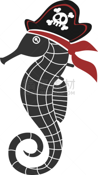 海马,海盗,可爱的,自然,法国,垂直画幅,图像,海洋,动物,装饰物