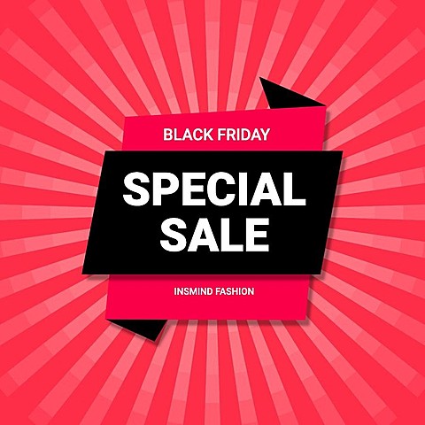 Black Friday Special Sale Ecommerce Product Image