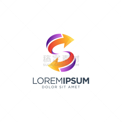 awesome letter s logo