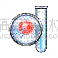 分离着色,白色,生物学,人造的,健康保健,显微镜,人,白色背景,技术