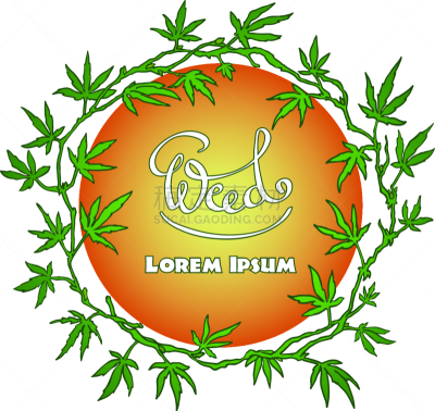 花环,分离着色,华丽的,健康保健,文字,牙买加,草,占贾