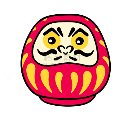 绘画插图,日本,爱德华五世,输入个人身份号码,矢量,传统,标签,可爱的