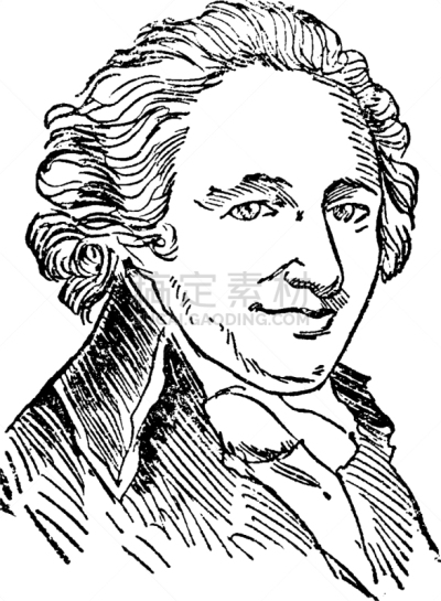 Thomas Paine,白色,矢量,活动家,雕刻图像,黑色,美国人,托马斯,复古