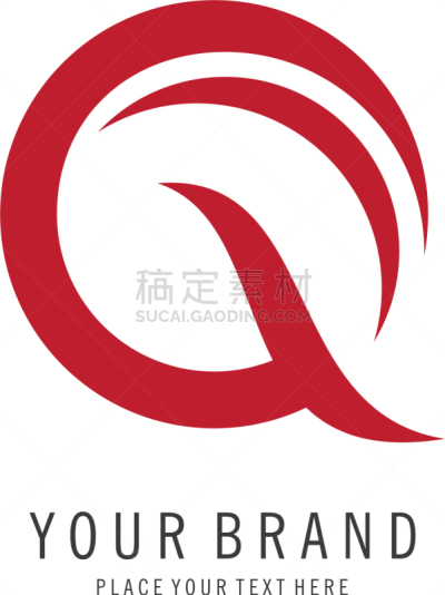 品牌名称,英文字母Q,线条,传媒,商务,几何形状,字母,信函,技术,模板