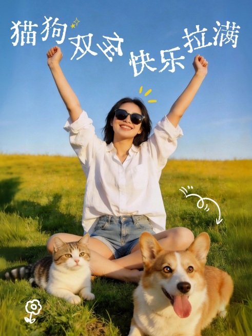 变形文字plog模板人物宠物预览效果