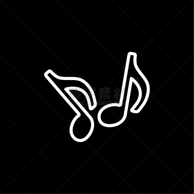 音符,黑色,图标,线条,黑色背景,创造力,音乐,制片人,交响乐团,歌手