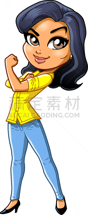 母亲,女人,力量,家庭生活,超级妈妈,矢量,智慧,自立
