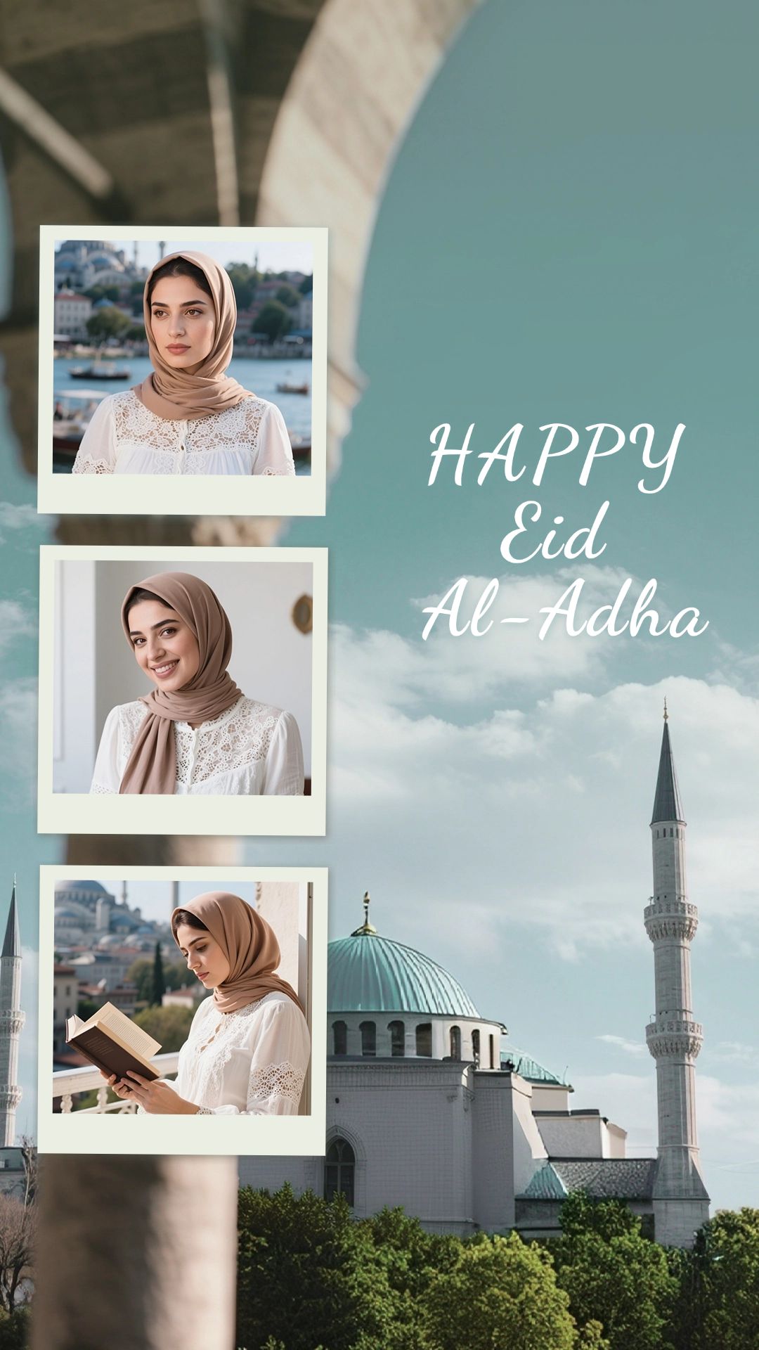 Eid Al Adha Artistic Multiple Photographs Instagram Story Image