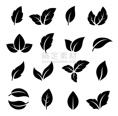 叶子,黑色,计算机图标,生物学,蔬菜,素食,清新,景观设计,环境,球座