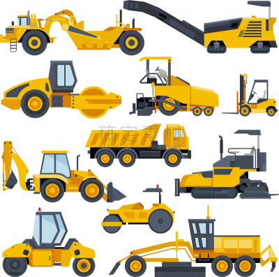 道路工程,大桶,建筑承包商,公路,铲车,建筑业,钢铁,设备用品,主干路,装货