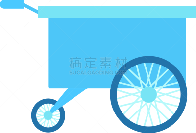 矢量,分离着色,计算机图标,平坦的,冰淇淋摊,寒冷,独轮手推车,专业人员,车轮,清新
