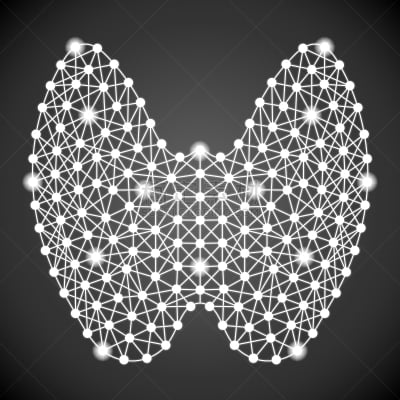 分离着色,人,甲状腺,黑色背景,生物学,健康保健,图表,男人,生病
