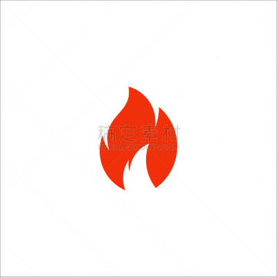 fire logo graphic modern abstract