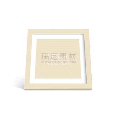 边框,方形画幅,矢量,柔和,黄色,木制,阴影,白色,空的,高雅