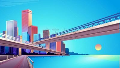 都市风景,建筑外部,城市天际线,市区路