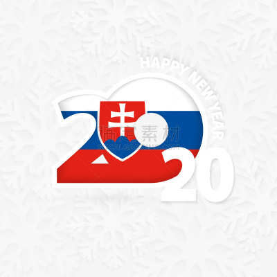 2020,新年前夕,雪花,斯洛伐克,背景聚焦,事件,雪,模板,绘画插图,新的