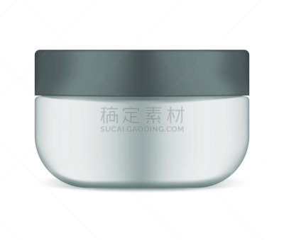 广口瓶,白色背景,矢量,化妆用品,螺旋瓶盖,轻蔑的,米色,分离着色,包装,写实