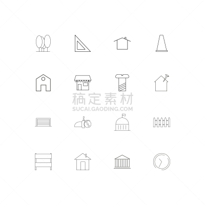直的,建筑业,计算机图标,建筑体,极简构图,房屋,三角板,图像,商店,矢量