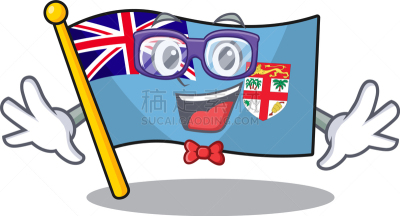 书呆子,斐济,形状,卡通,可爱的,国内著名景点,风,3D电影