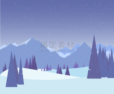 冬天,森林,霜,雪,壁纸,户外,木制,天空,问候,剪影