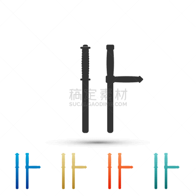 警官,警棍,图标,橡胶,转动棒,白色,塑胶,危险,安全的,撞击