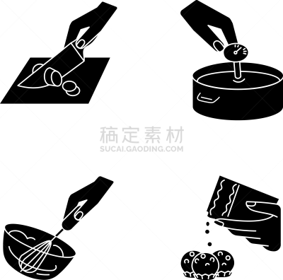 矢量,计算机图标,糖果,黑色,饮食,绘画插图,符号,技能,生奶油,分离着色