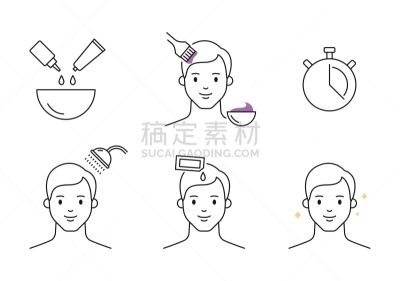头发,男人,计算机图标,护发素,背景分离,成分,清洁手套,瓶子,涂料,化妆用品
