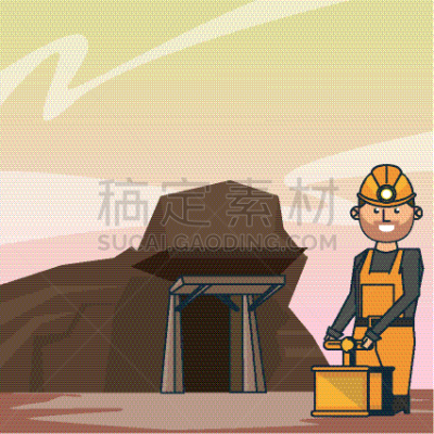 采矿业,雷管,洞穴,黄色,商务,考古学,制造机器,矿工,环境