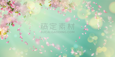 春天,花朵,背景,浪漫,风,樱桃,传统节日,植物,吹,花