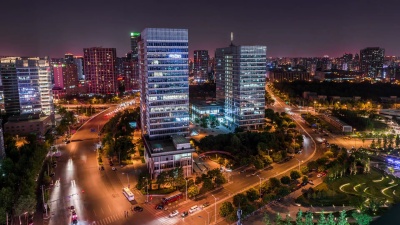 时间流逝——北京夜间城市交通(WS)
