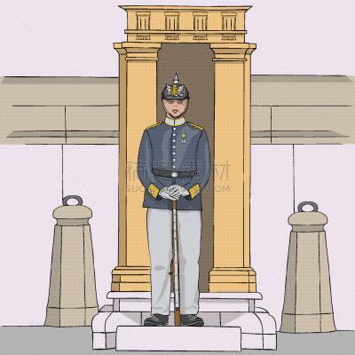 斯德哥尔摩,欧洲,制服,瑞典,男人,矢量,街道