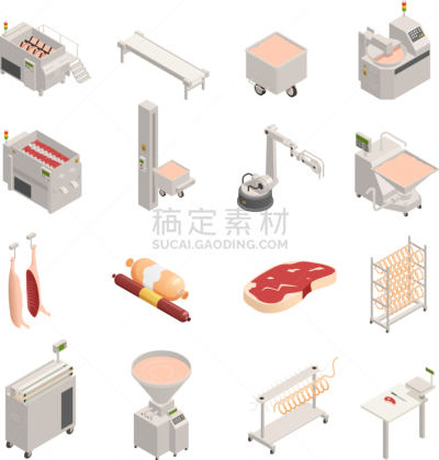 香肠,工厂,计算机图标,商务,计划书,清新,食品,技术,模板,设备用品