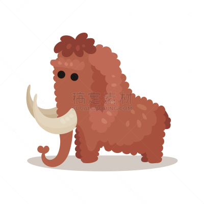 已灭绝生物,动物,史前时代,色彩鲜艳,猛犸,羊毛,巨大的,性格,过去,考古学