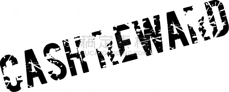 橡皮章,分离着色,白色,商务,红色,激励,通缉,奖励