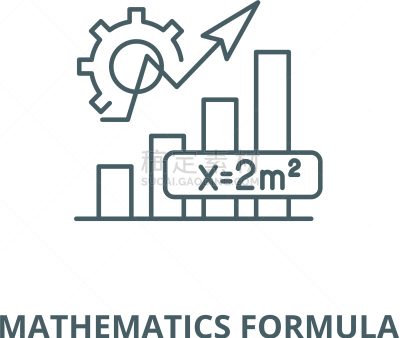 数学符号,公式,线图标,直的,几何形状,技术,几何学,复杂性,物理学,研究