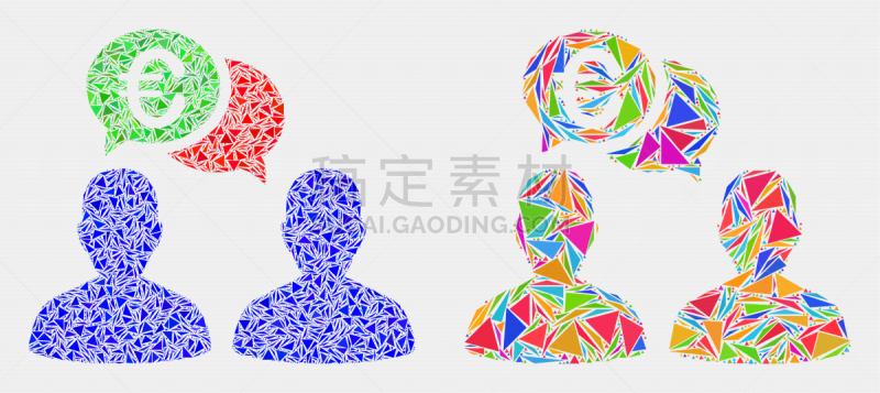 人,三角形,计算机图标,镶嵌图案,银行业,商务,不规则的,说话,讨论