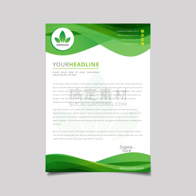 自然,环境,商务,几何形状,清新,传单,信函,环境保护,模板