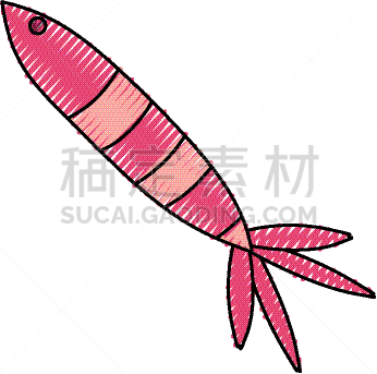 分离着色,鱼钩,金属,粉色,图像,钢铁,细毛纤维,设备用品,矢量,绘制